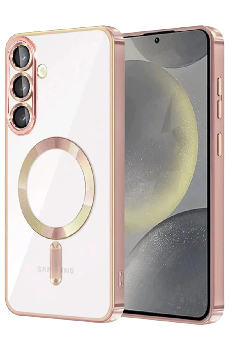 Samsung Galaxy S26 Uyumlu Kross Magneticsafe Kapak - Rose