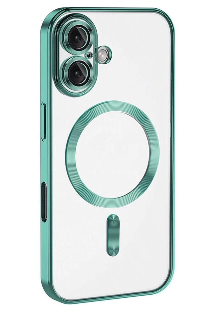 Apple iPhone 16 Plus Uyumlu Kılıf Kross Magneticsafe Kapak - Turkuaz