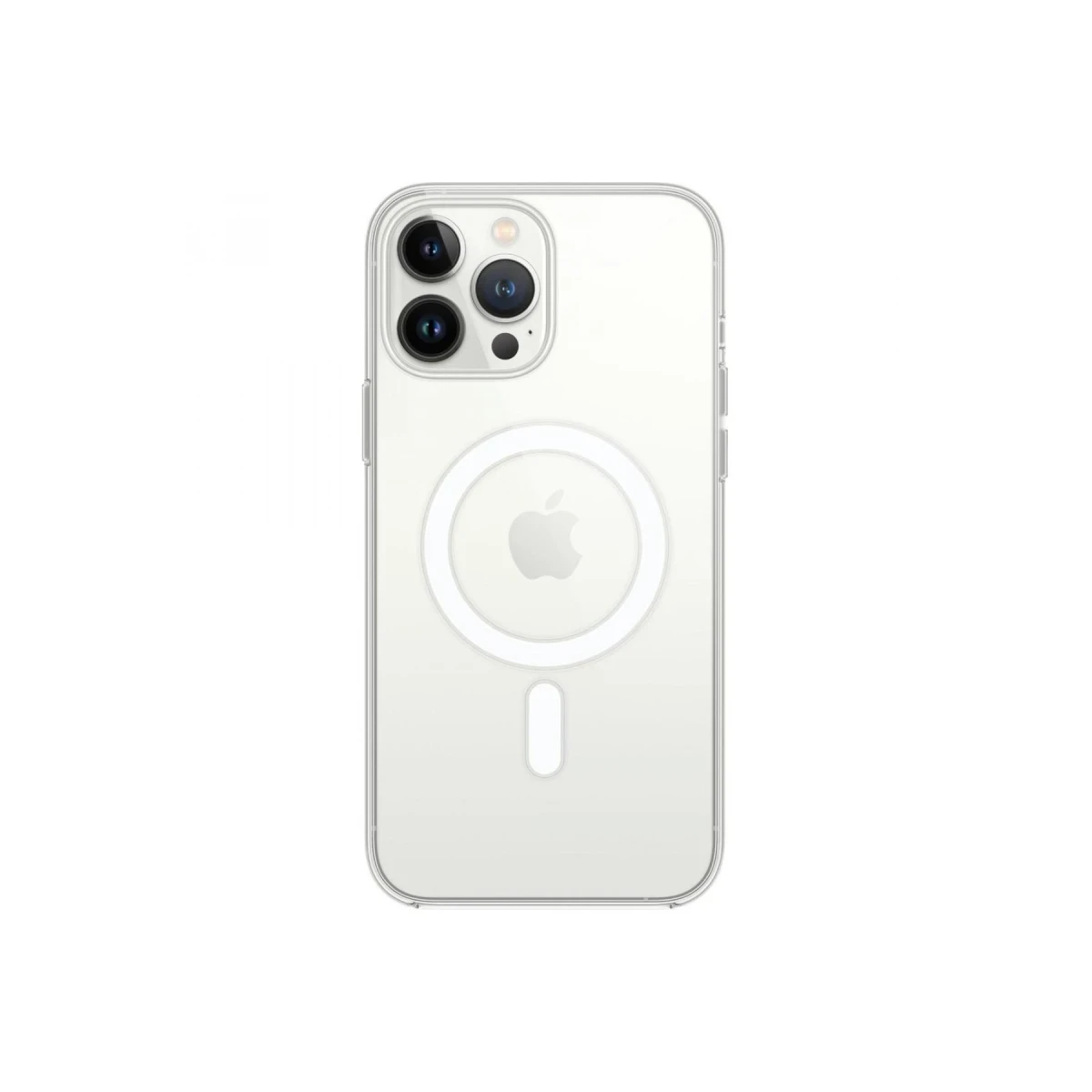 Apple iPhone 13 Pro Max Uyumlu Kılıf Magneticsafe Şeffaf Silikon - Şeffaf