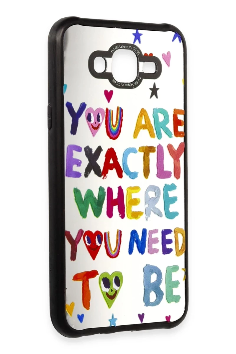 Samsung Galaxy J7 Uyumlu Kılıf Mirror Desenli Kapak - Mirror - 10