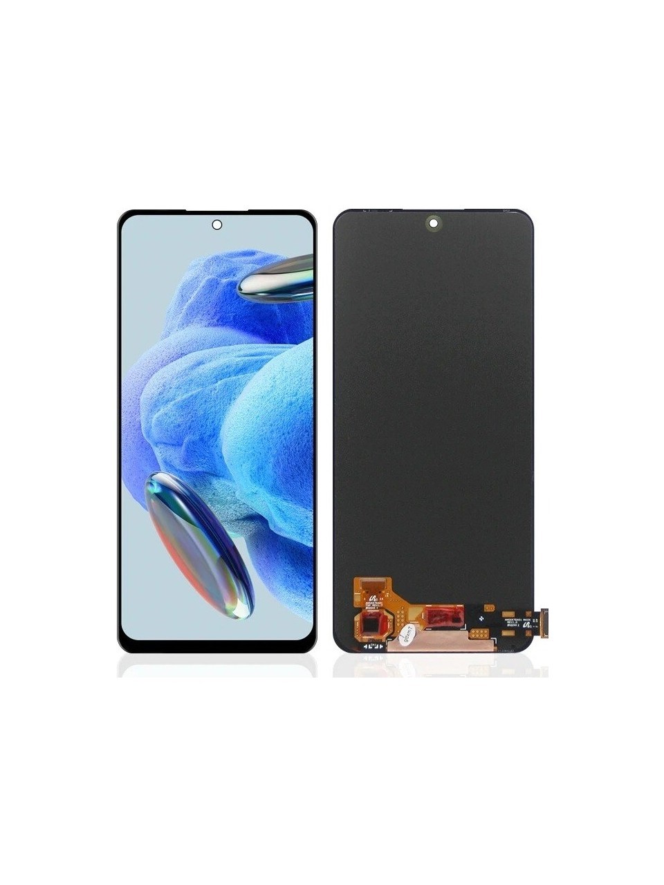 Redmi Note 12 4G Uyumlu Ekran Dokunmatik Çıtalı SRV (Siya