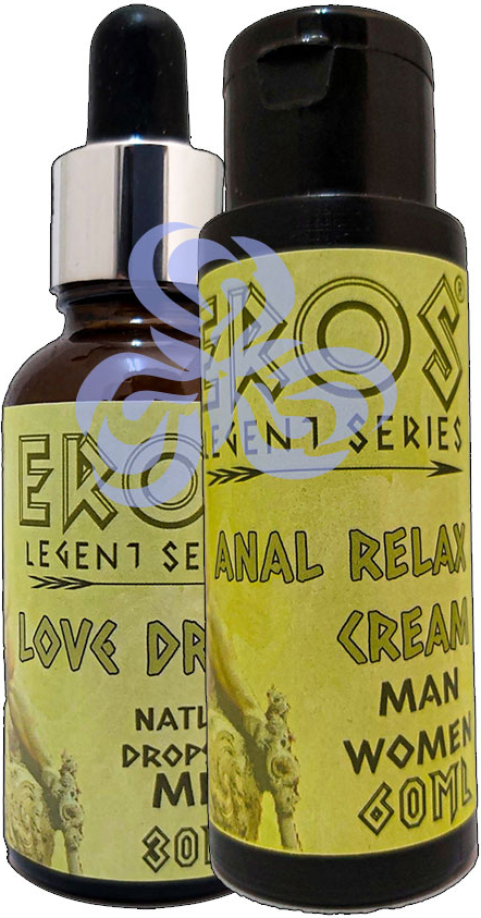 Eros Legent An.l Rıax Cream Arka Teskin Edici Gevşeklik Kremi 60 ml + Soğuk Erkeklere Iiçecek 30 ml