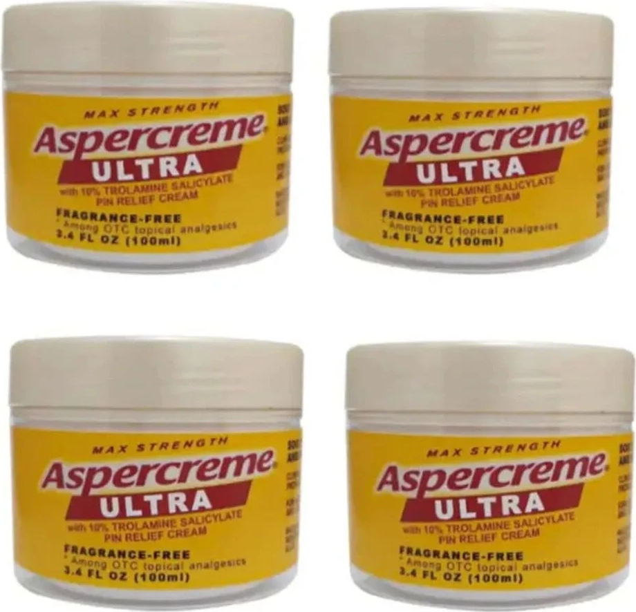 Süper Aspercreme Ultra Masaj Kremi 100 ml x 4 Adet