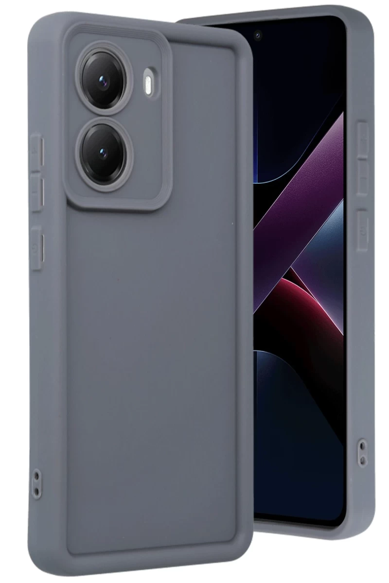 Xiaomi Poco X7 Pro Uyumlu Viera Silikon - Gri