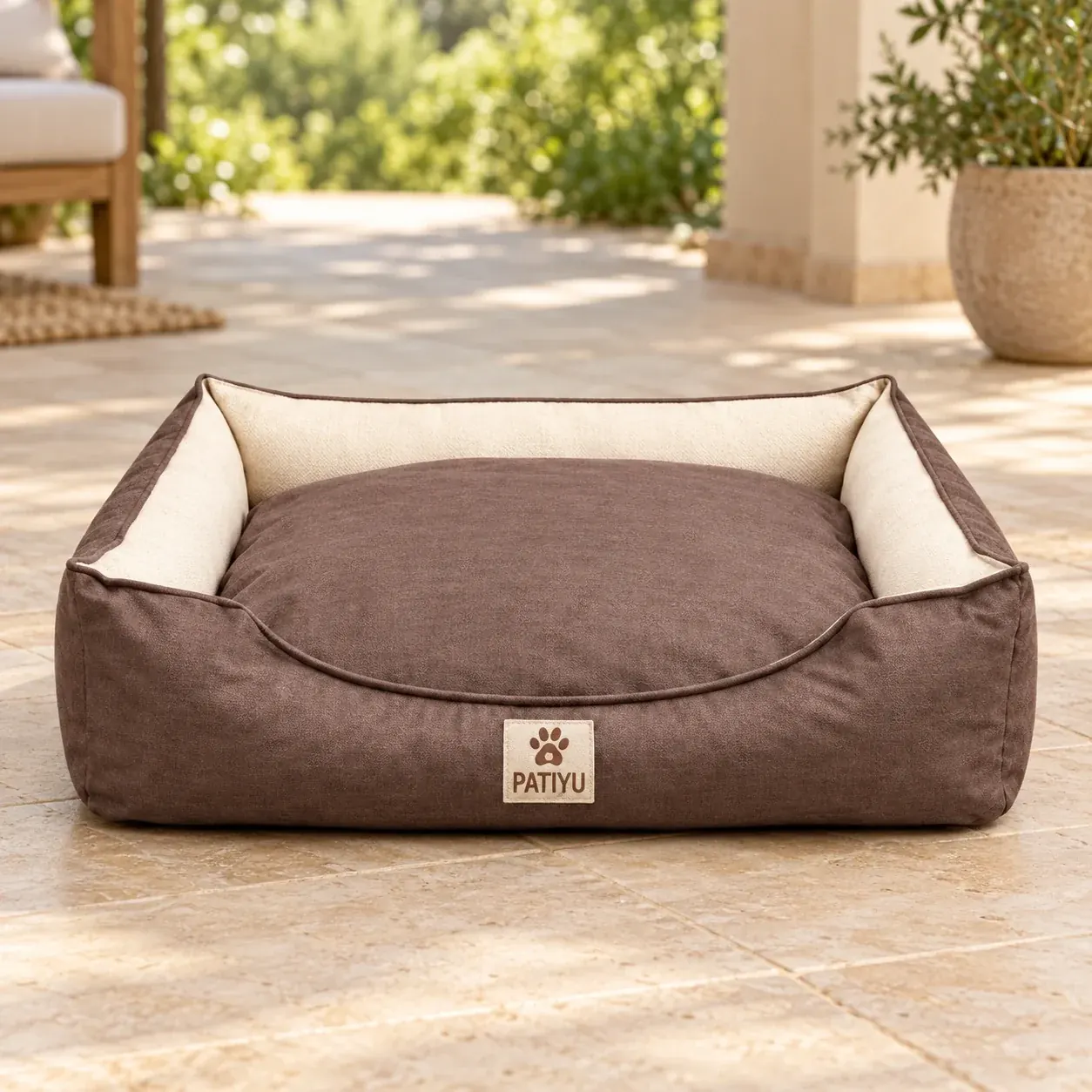 Aura Premium Yatak - Kahverengi / Medium