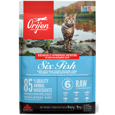 Six Fish 6 Balıklı Tahılsız Kedi Maması Tüm Irk ve Yaşam Evreleri 1,8 Kg