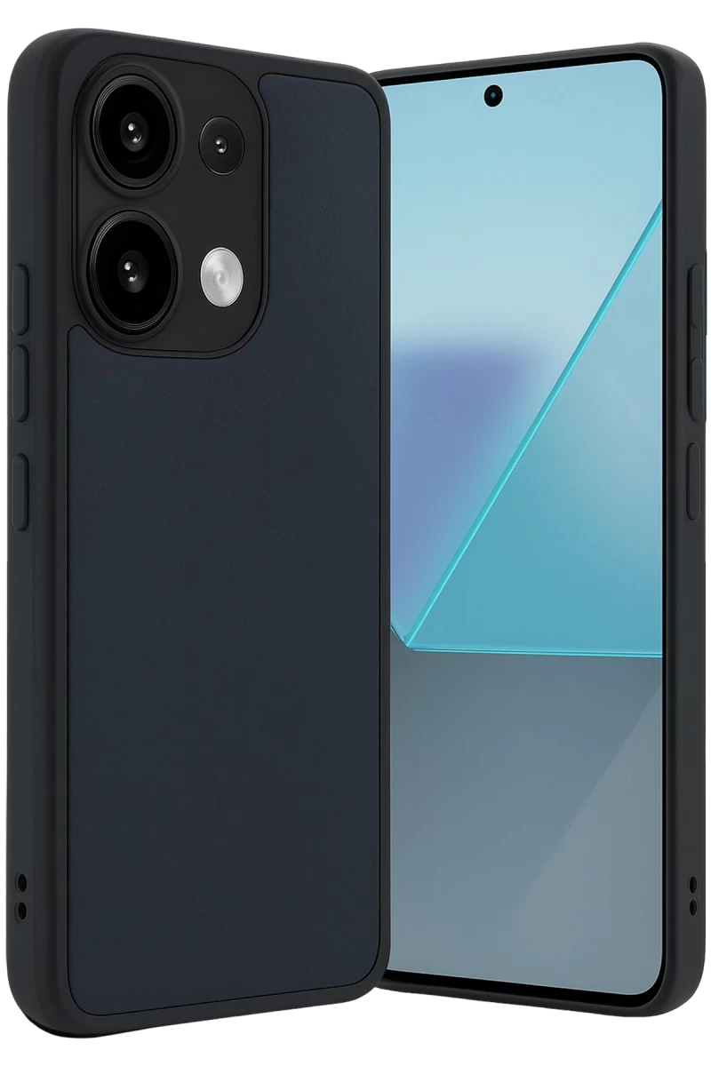Xiaomi Redmi Note 13 Pro 4G Uyumlu Kılıf Aras Deri Kapak - Lacivert