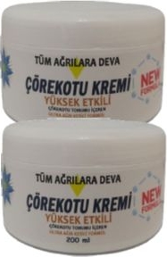 Tüm Vücut Sızılarına Yüksek Etkili Çörekotu Kremi 200 ml x 2 Adet