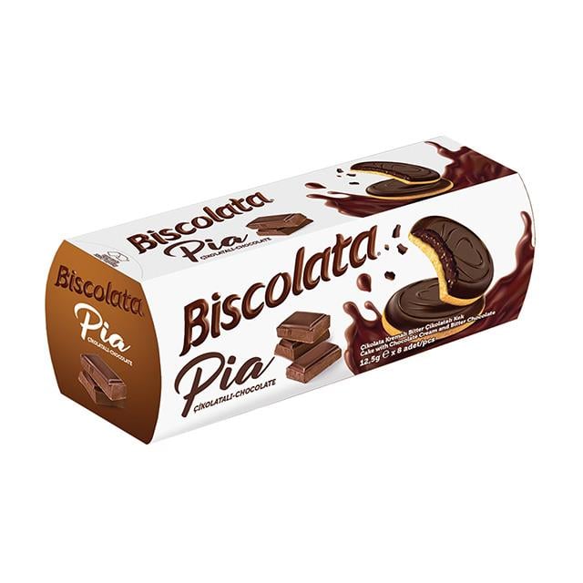 Pia Kek Çikolatalı 100gr 1 Adet