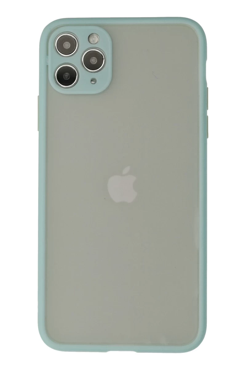 Apple iPhone 12 Pro Uyumlu Kılıf Montreal Silikon Kapak - Turkuaz