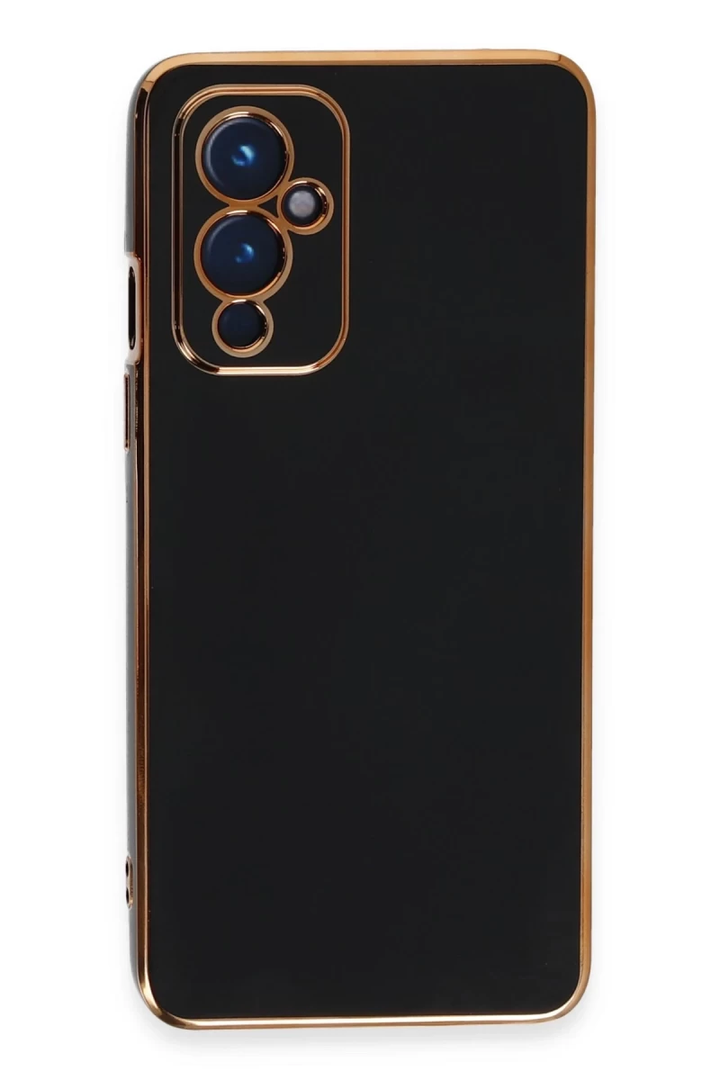 One Plus 9 Kılıf Volet Silikon - Siyah