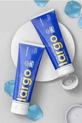 Largo Big Power 2 Adet Kremi Pe.nis Jel 2 Adet Mendil 50ML Ekstra Etkili