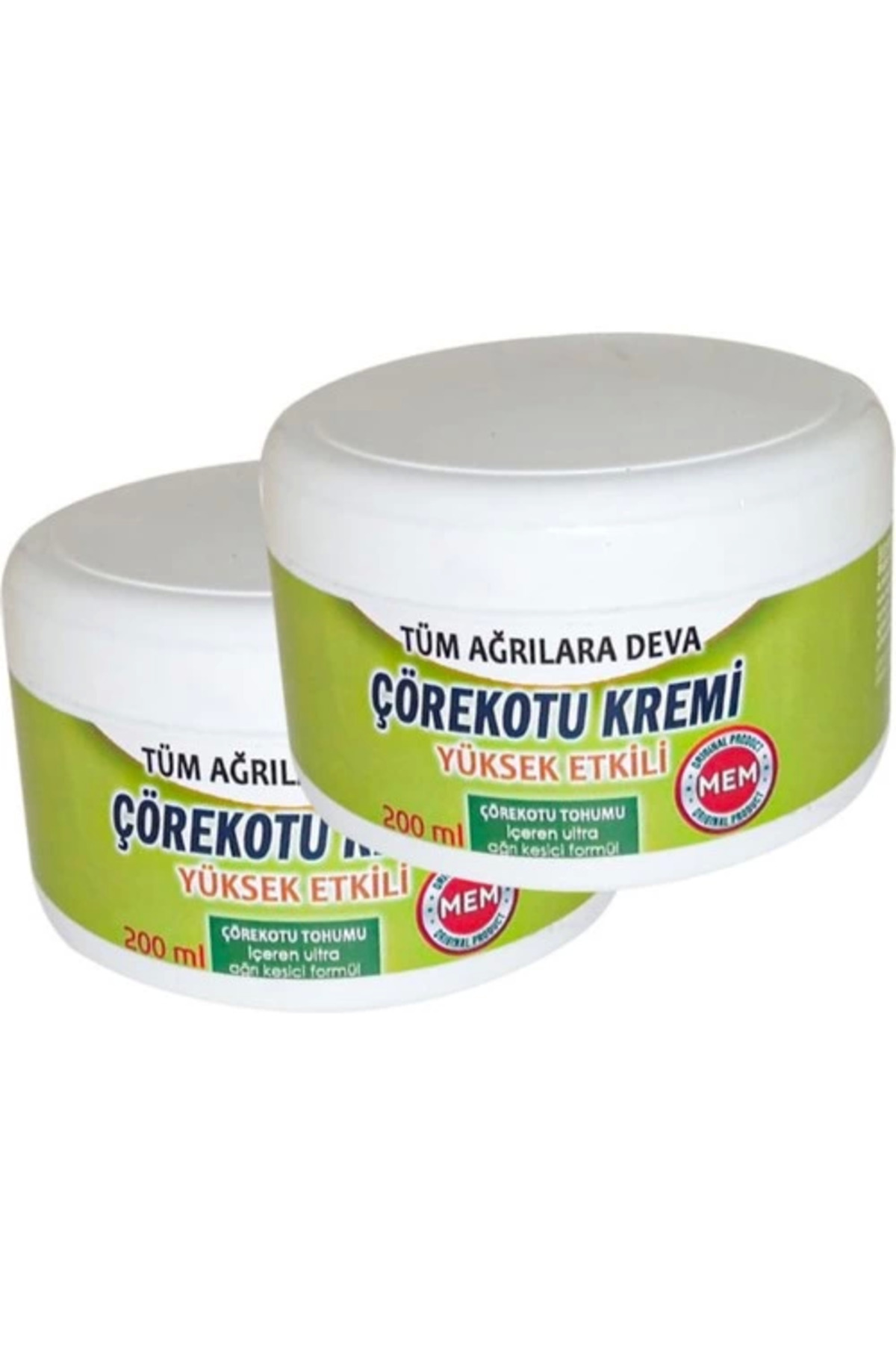 Mem Çörek Otu Kremi Green Box 200 ml Ölçeğinde x 2 Adet