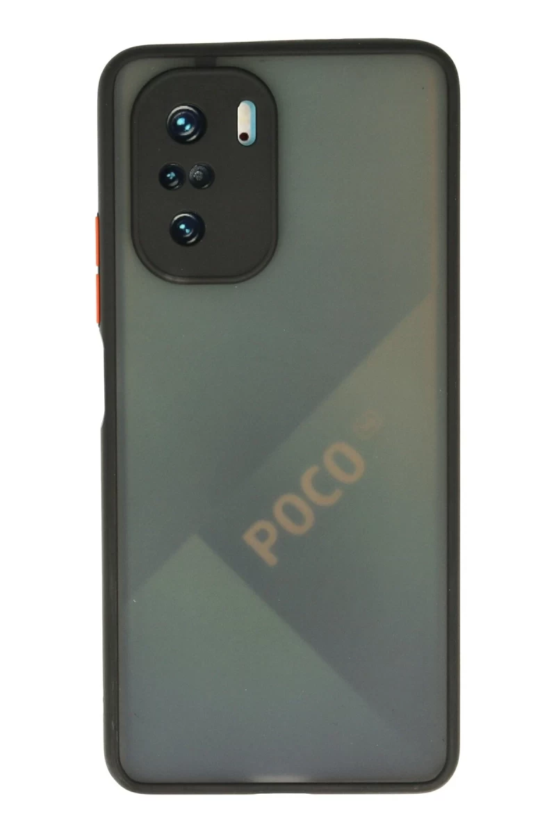 Xiaomi Poco F3 Uyumlu Kılıf Montreal Silikon Kapak - Siyah