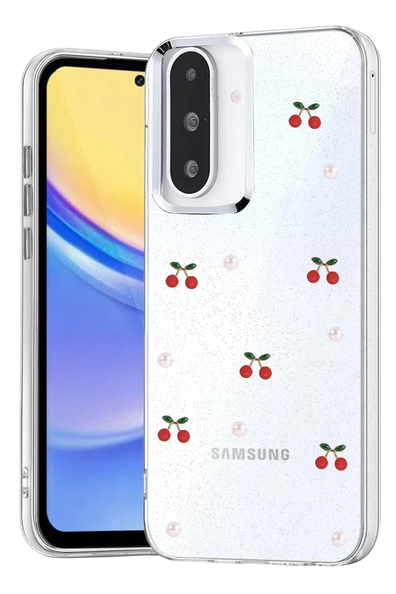 Samsung Galaxy A26 Uyumlu Fiyonk Desenli Kapak - Desen 9