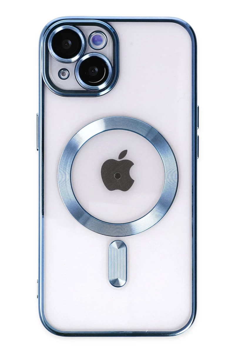 Apple iPhone 14 Uyumlu Kılıf Kross Magneticsafe Kapak - Sierra Blue