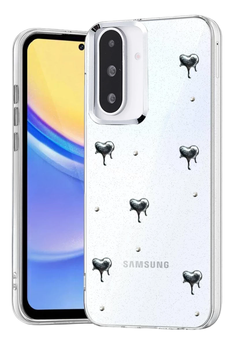 Samsung Galaxy A26 Uyumlu Fiyonk Desenli Kapak - Desen 1