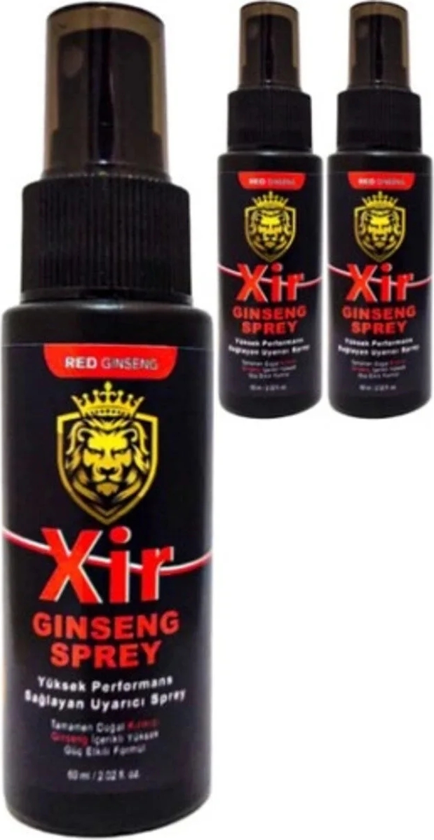Xir 60 ml 3 Adet Erkeğe Özel Karışım 3xeffect Sprey