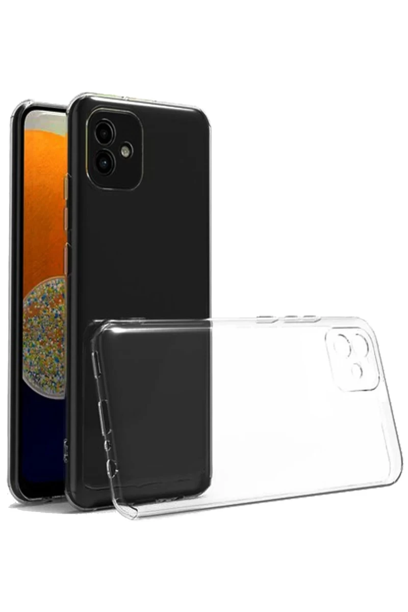 Samsung Galaxy A05 Uyumlu Kılıf Lüx Şeffaf Silikon
