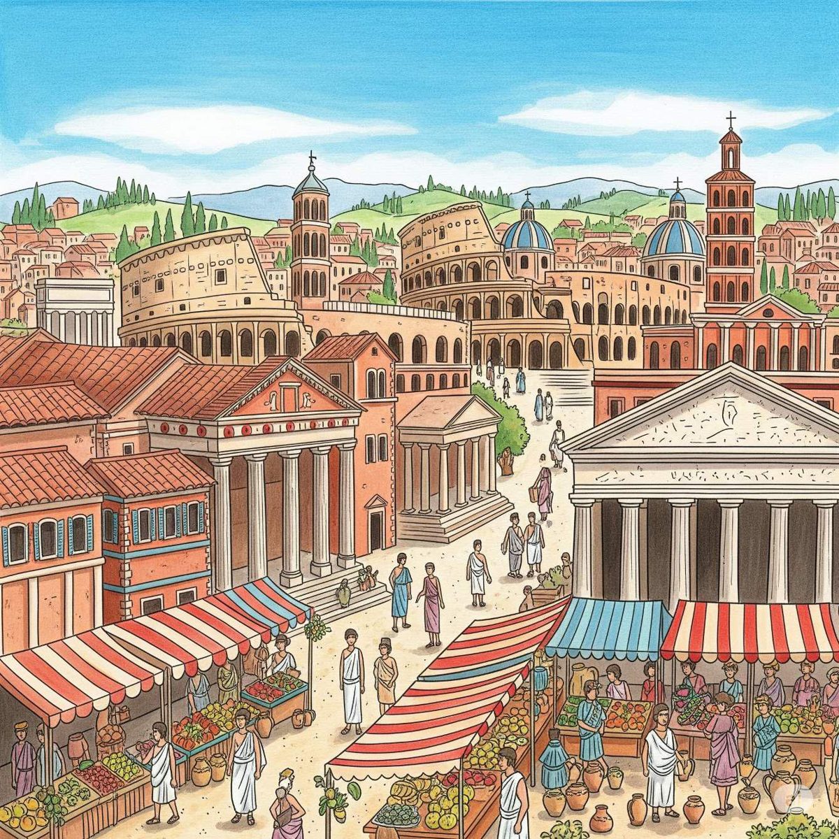 Roman Reveries: A Journey Through Time and Taste - İngilizce E-Kitap (Dijital Teslimat)