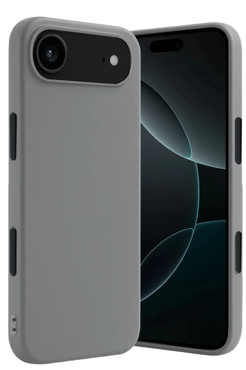 Apple iPhone 17 Air Uyumlu First Silikon - Gri