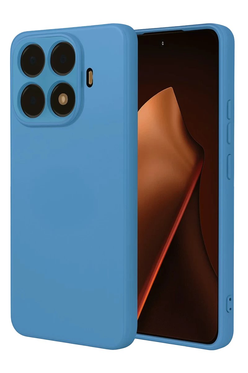 Xiaomi Mi 15T Pro Uyumlu Nano içi Kadife Silikon - Mavi