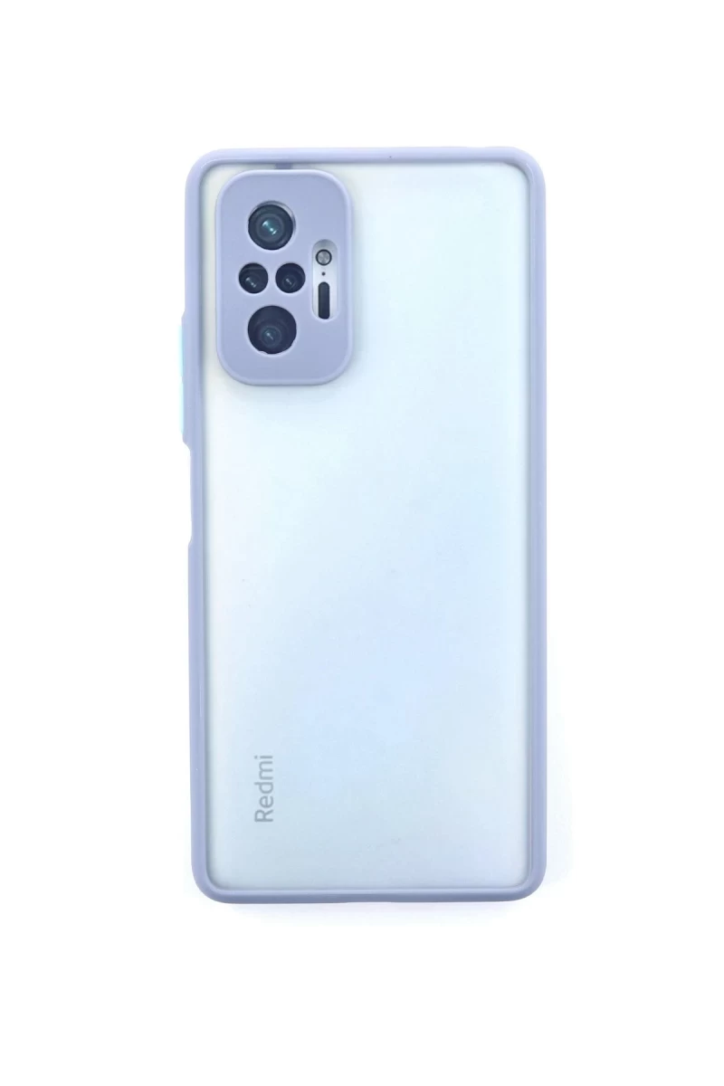 Xiaomi Redmi Note 10 Pro Uyumlu Kılıf Montreal Silikon Kapak - Gri