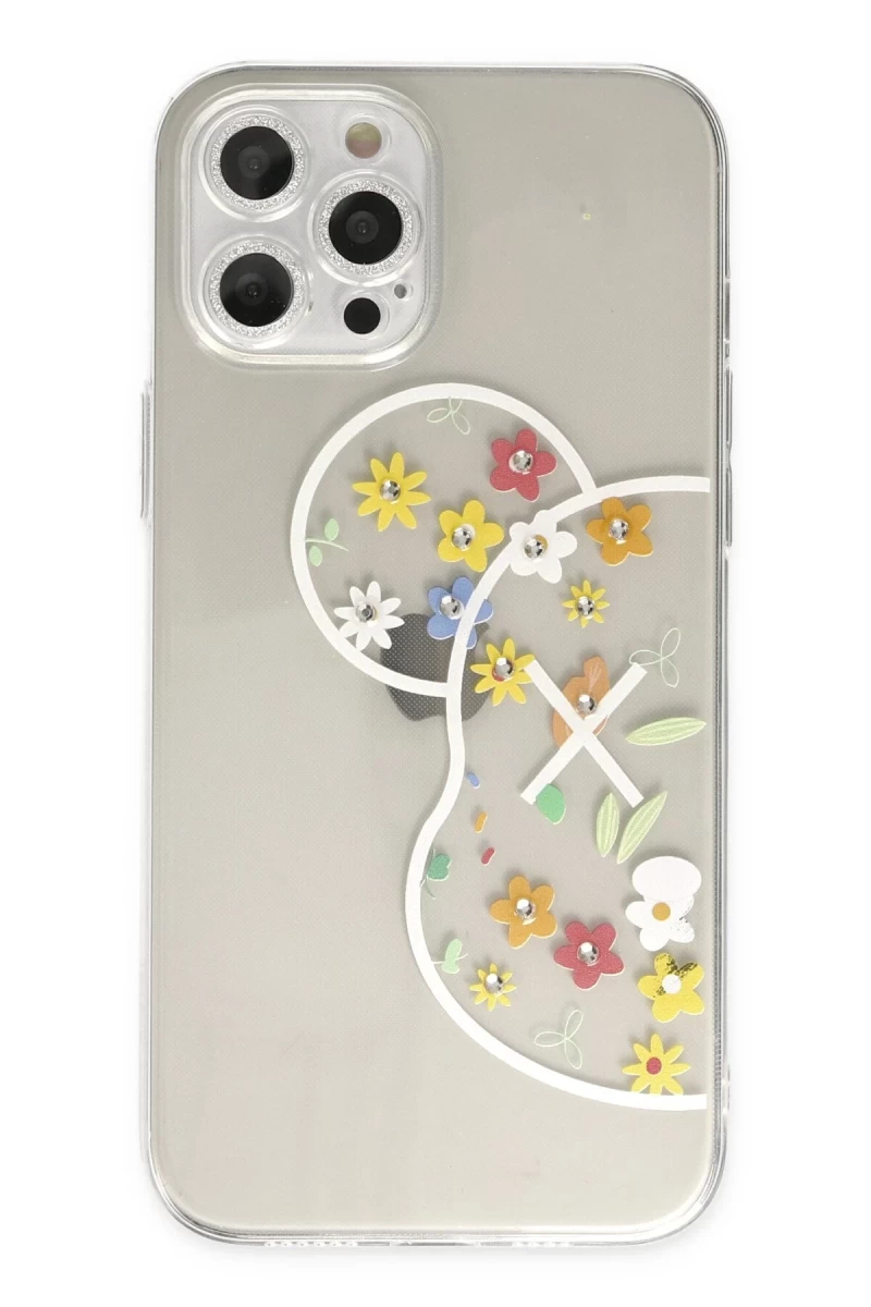 Apple iPhone 12 Pro Uyumlu Kılıf Lucky Silikon - Lucky 5