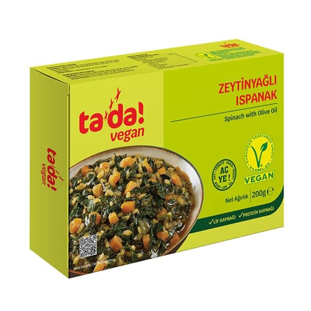 Zeytinyağlı Ispanak 200 gr 1 Adet