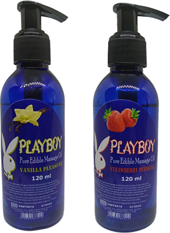 Playboy Vanilyalı ve Çilek Aromalı Masaj Yağı