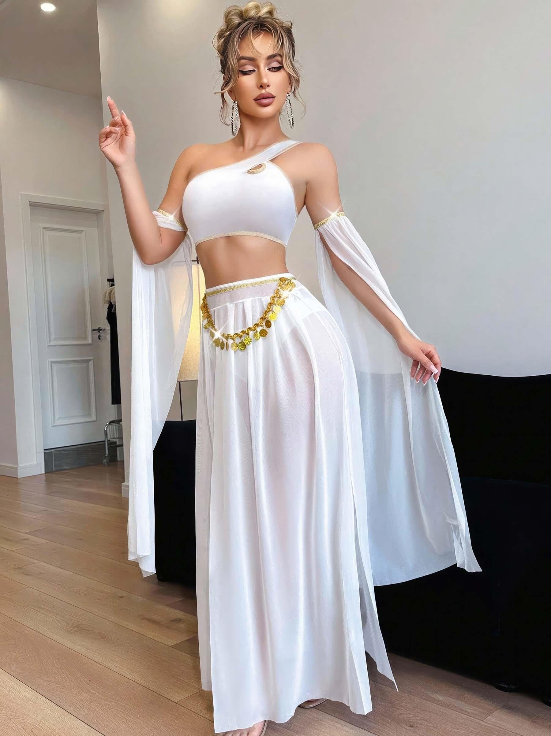 Kadın Fantazi Beyaz Özel Tasarım Harem Kostüm 2274 · BEDEN: S/M · RENK: Beyaz