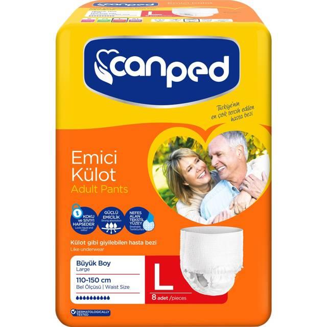 Emici Külot Büyük(L) 8 li