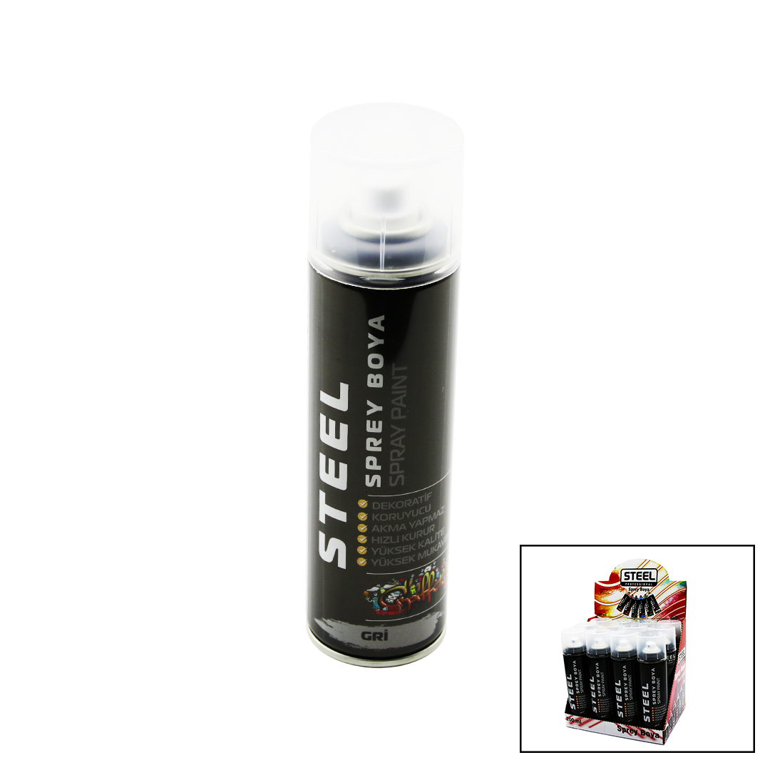 Gri Sprey Boya 200ml