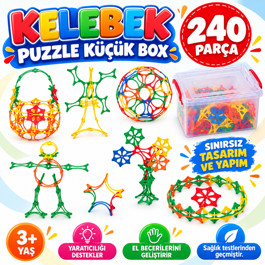 Puzzle Küçük Box (240 Parça)