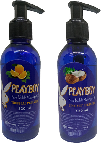 Playboy Portakal ve Hindistancevizi Aromalı Masaj Yağı