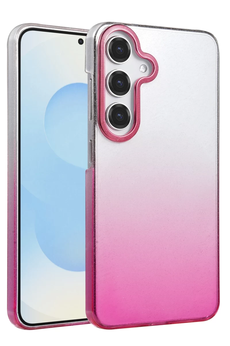 Samsung Galaxy A35 5G Uyumlu Glossy Kapak - Pembe