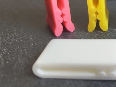 3D Baskı Çok Amaçlı Poşet Ağzı Kapatma Klipsi 20'li Set Gıda Poşeti ve Kablo Sıkıştırıcı Klips - Beyaz