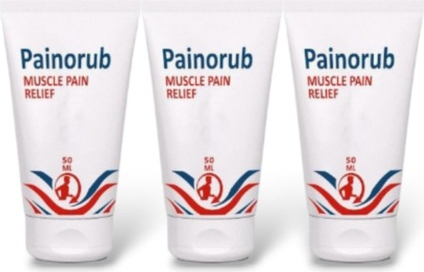 Painorub Muscle Painn-Relief Cream 50 ml / Ağrı Gidermeye Yardımcı Teskin Krem 3 Adet