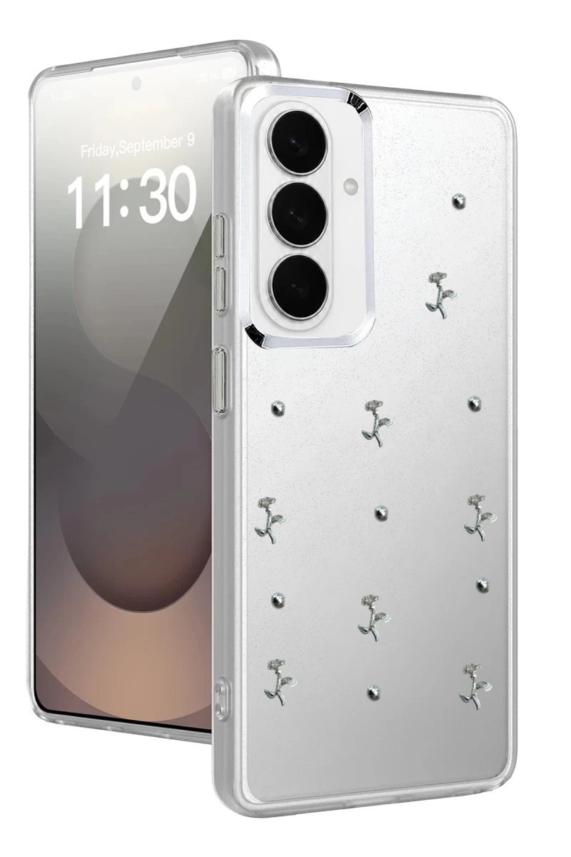 Samsung Galaxy S26 Uyumlu Fiyonk Desenli Kapak - Desen 4