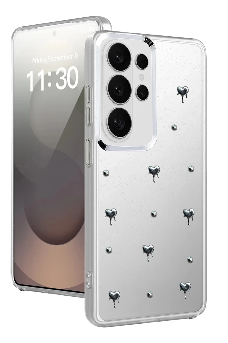 Samsung Galaxy S26 Ultra Uyumlu Fiyonk Desenli Kapak - Desen 1