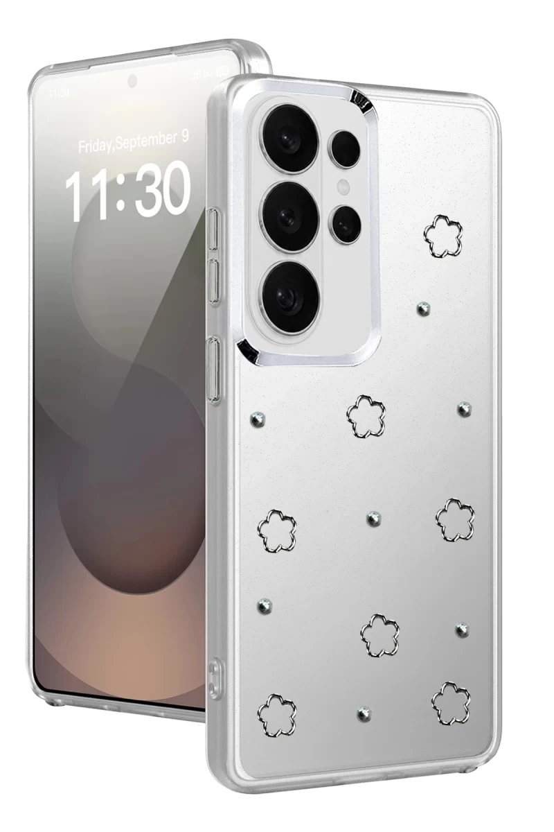 Samsung Galaxy S26 Ultra Uyumlu Fiyonk Desenli Kapak - Desen 2