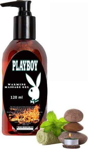 Playboy Massage Oil Strawberry Fragrances And Warming 120 ml Çilek Kokulu ve Isıtıcılı Vücut Masaj Y