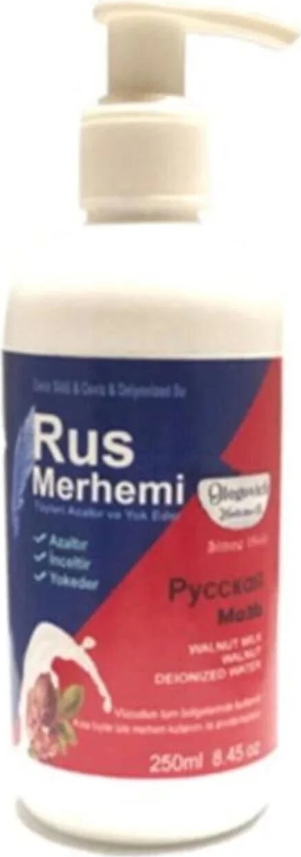 Istenmeyen Tüyleri Döken ve Azaltan Rus Bakım Merhemi 250 ml x 1 Adet