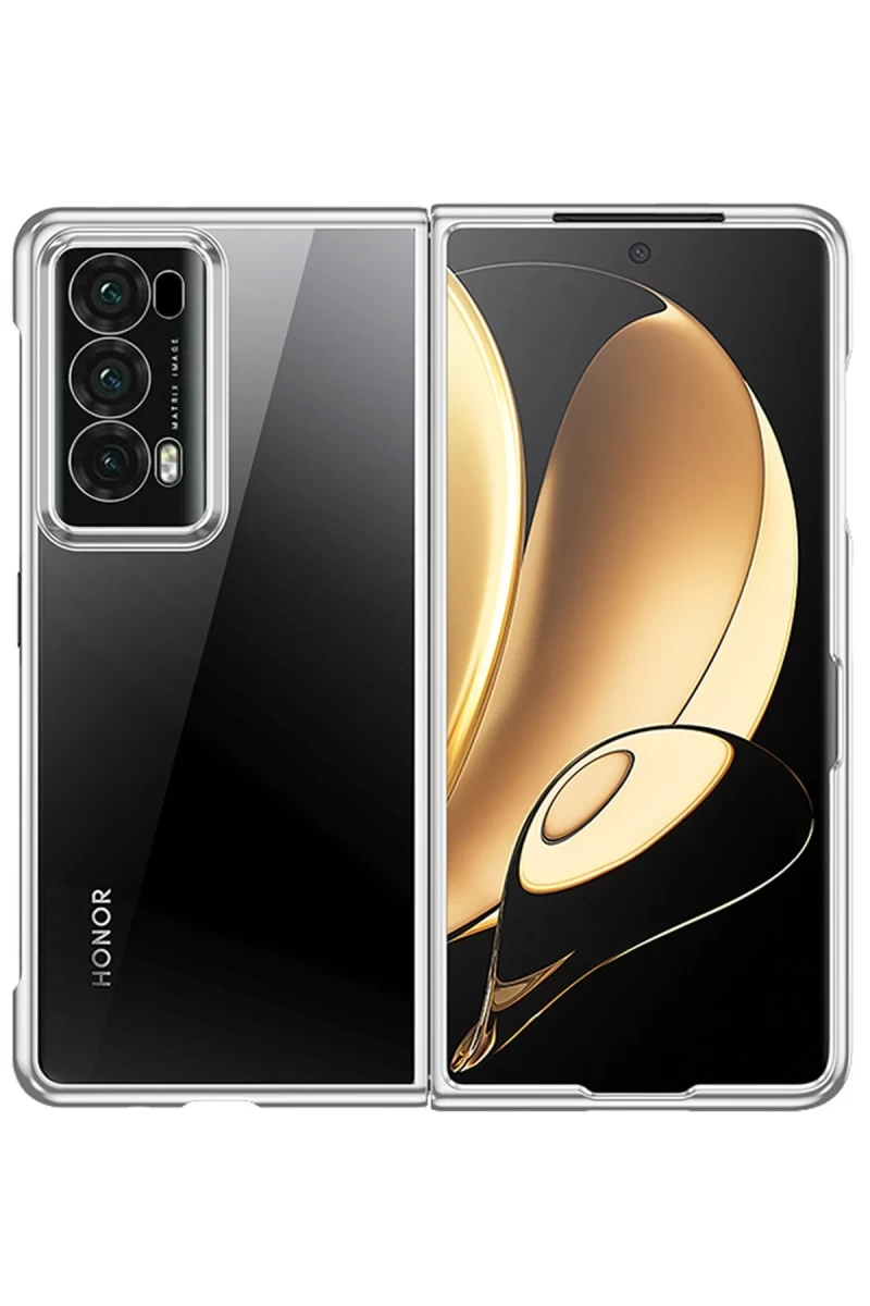 Huawei Honor Magic V2 Uyumlu Kılıf Jasper Kapak - Siyah