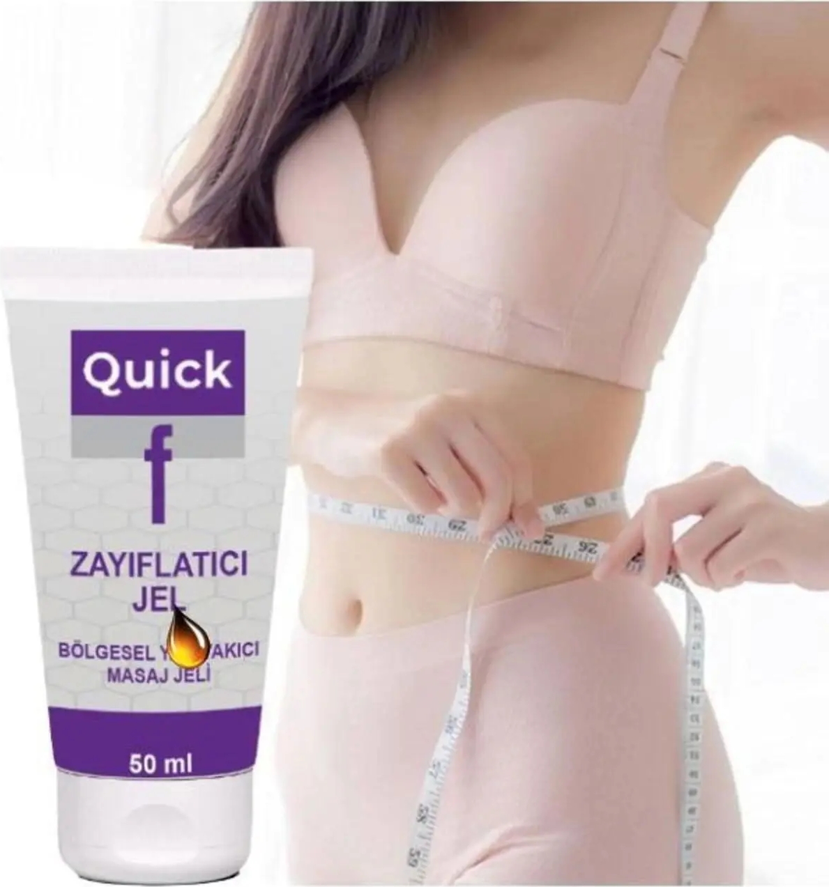 Quick Gel Masaj Kremi 50 ml x 2 Ad