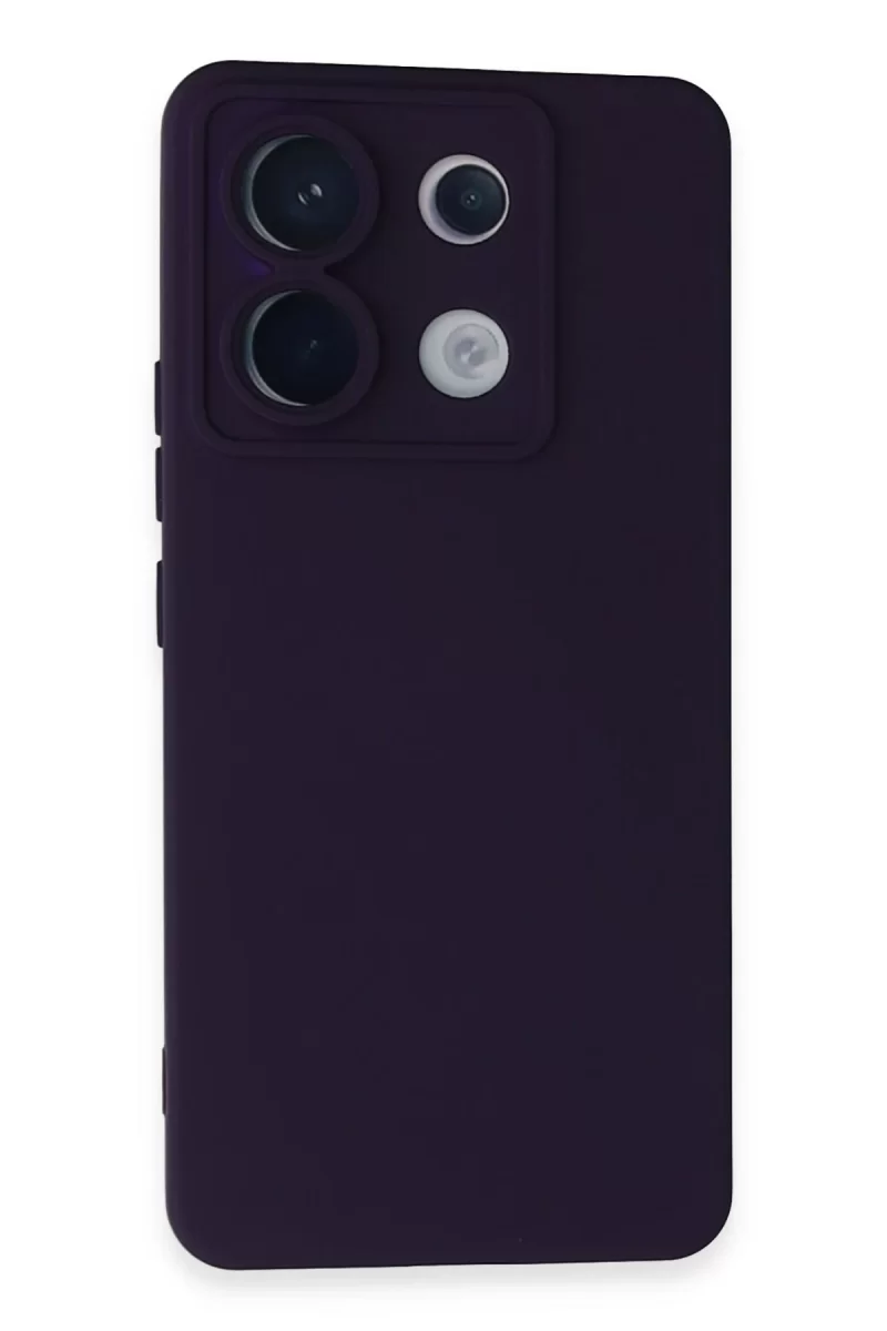 Xiaomi Redmi Note 13 Pro 5G Uyumlu Kılıf Nano içi Kadife Silikon - Mor