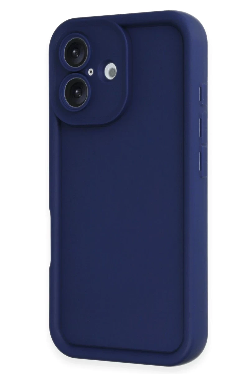 Apple iPhone 16 Uyumlu Kılıf Viera Silikon - Lacivert