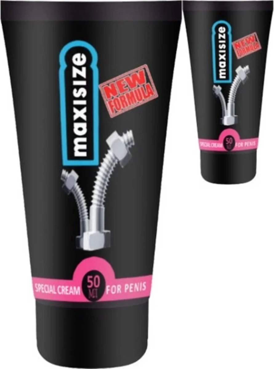 Süper Maxsize 2 Adet Maxi Size Cream Erkeğe Özel 50 ml Krem