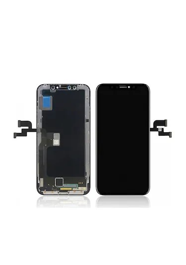 iPhone XS Uyumlu TAM Orj Ekran Dokunmatik (Siyah)