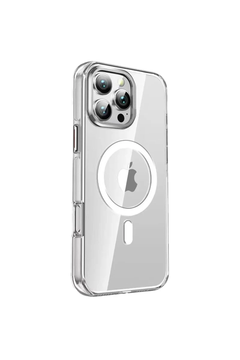 Joko Apple iPhone 16 Pro Uyumlu Crystal Magsafe Kapak - Şeffaf